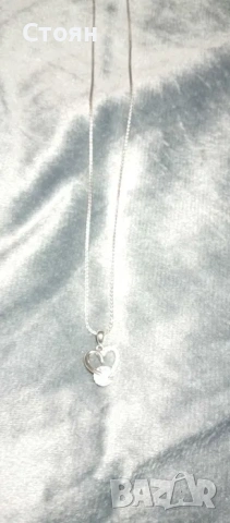 Сребърно колие сърце Priscilla+гривна сърце Love Annunziata+ пръстен!!, снимка 7 - Пръстени - 53276061