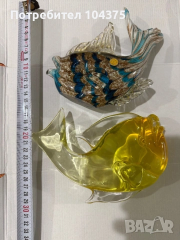 Стари оригинални фигури Мурано, снимка 4 - Статуетки - 53063810