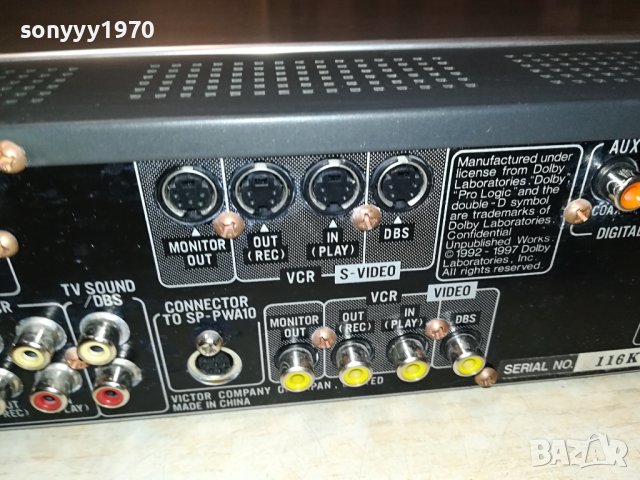 JVC XV-THA10R DVD PLAYER-ВНОС SWISS 1206231202L, снимка 15 - Ресийвъри, усилватели, смесителни пултове - 41117956