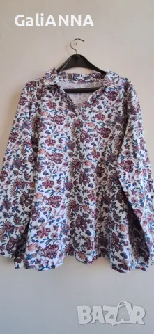 СТРАХОТНА ТУНИКА СВЕЖ ДЕСЕН 3XL-4XL, снимка 2 - Туники - 50131845