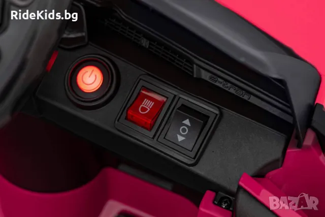 Audi SQ8 12V – Детски акумулаторен джип, Розов, EVA гуми, снимка 11 - Детски велосипеди, триколки и коли - 50418508