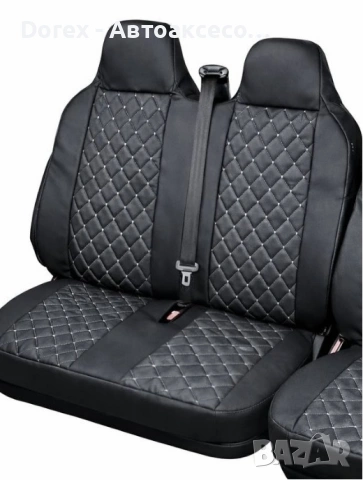 Комплект 2+1 универсална тапицерия за предни седалки на бус - еко кожа, снимка 6 - Аксесоари и консумативи - 53859285