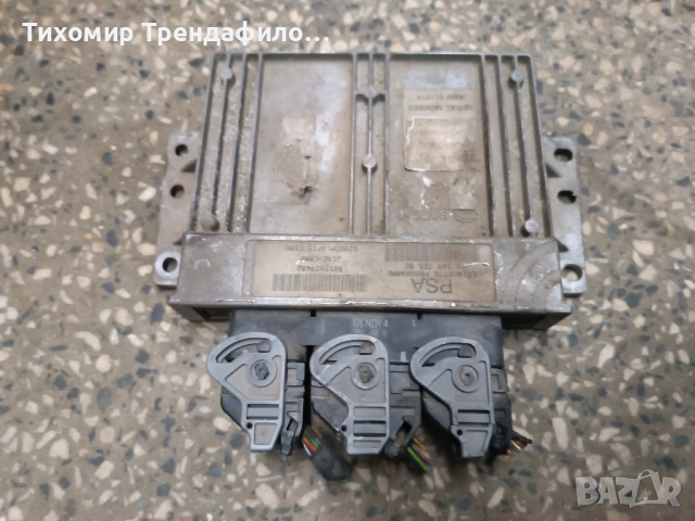 ECU Peugeot 206 1.4 9656972580 , 21585262-7A, 9655659480, S2000PL4FC5, снимка 2 - Части - 52533969