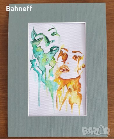 Акварел , снимка 2 - Картини - 35998362