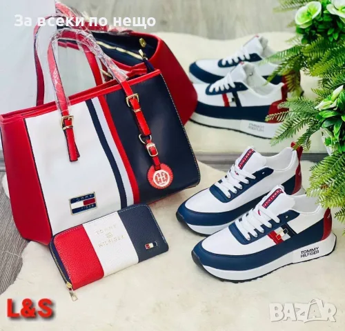 Tommy Hilfiger Дамски Маратонки👟Дамски Спортни Обувки Томи Хилфигер - Различни Цветове Код SEM-595, снимка 5 - Маратонки - 55881073