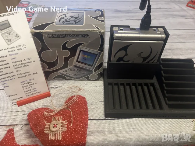 Nintendo Game Boy Advance SP + оригинална кутия | Само РАЗМЯНА