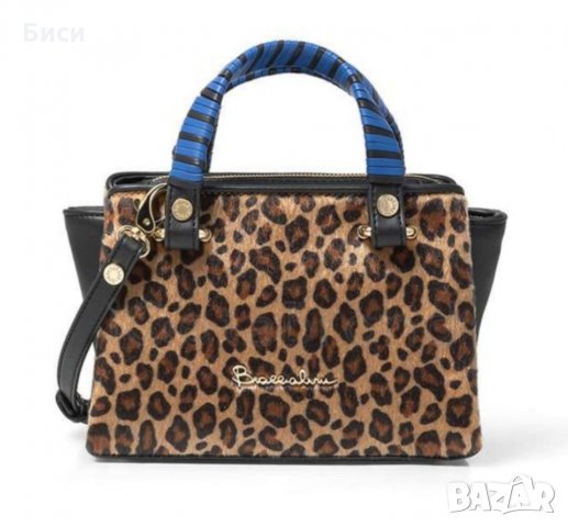 Braccialini -оригинална нова италианска чанта ,естествена мека кожа, снимка 4 - Чанти - 35716449