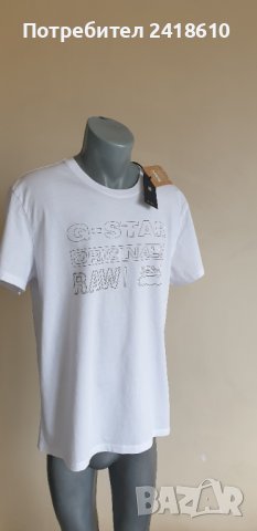 G - Star ORIGINALS Mens Size L НОВО! ОРИГИНАЛ! Мъжка Тениска!, снимка 5 - Тениски - 44437090