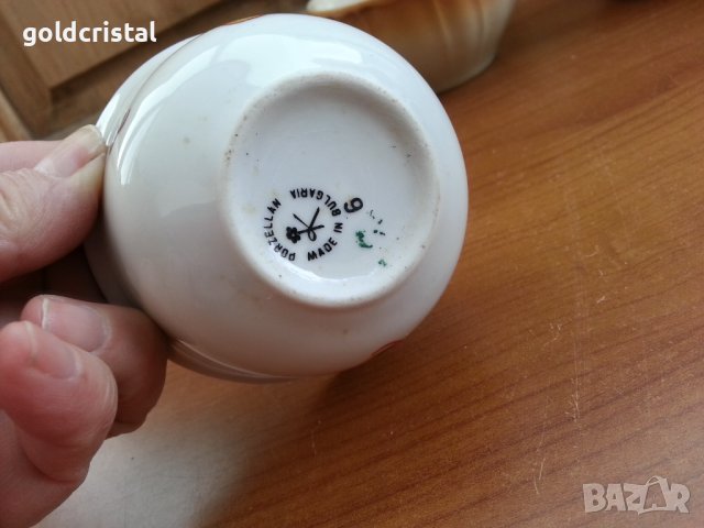 Стар български порцелан чашки филджани, снимка 5 - Антикварни и старинни предмети - 40061761