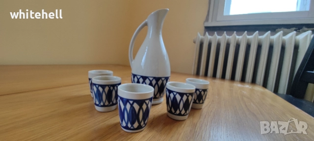 Порцеланов сервиз за греяна ракия, снимка 2 - Сервизи - 52103962