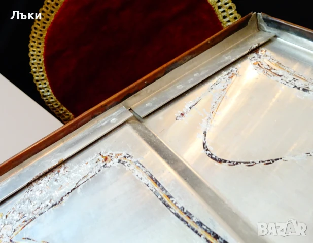 Медно пано,медна картина Лов на лъвове,Max Le Verrier, снимка 7 - Антикварни и старинни предмети - 51409381