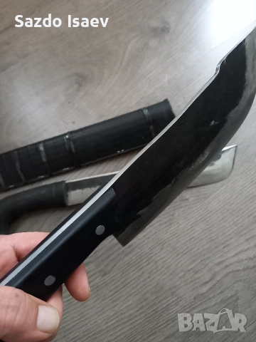 голямо мачете и сатър, снимка 7 - Антикварни и старинни предмети - 52873060