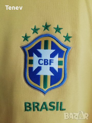 Brazil Nike N98 Brasil оригинално горнище Бразилия Найк размер S, снимка 3 - Спортни дрехи, екипи - 41669646