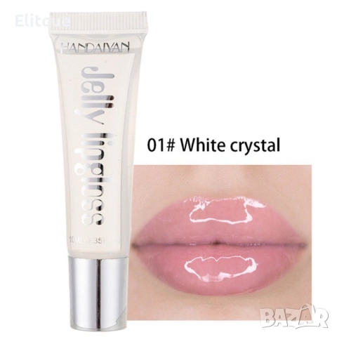 Овлажняващ цветен гланц за устни Jelly Gloss Lip HANDAIYAN, снимка 3 - Други - 52830806