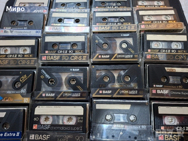 Хромни Аудио касети BASF Sony TDK, снимка 2 - Аудио касети - 52185267