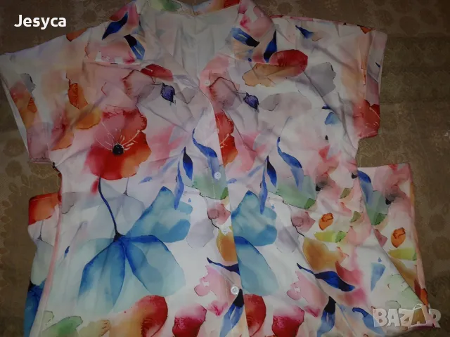 Шарена рокля , снимка 6 - Рокли - 47748158