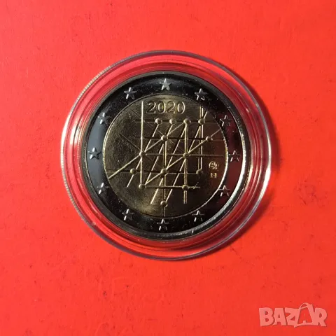 Финландия 2 евро 2020 100 г. университета в Турку