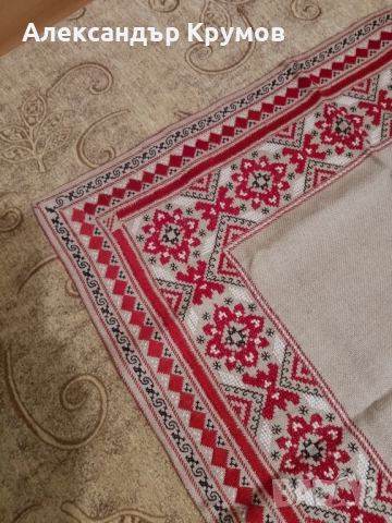 Продавам каре от ленена панама, снимка 5 - Гоблени - 52458199