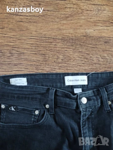 Calvin Klein Jeans Jean Super Skinny - страхотни мъжки дънки 34 ЕЛАСТИЧНИ, снимка 8 - Дънки - 50471941