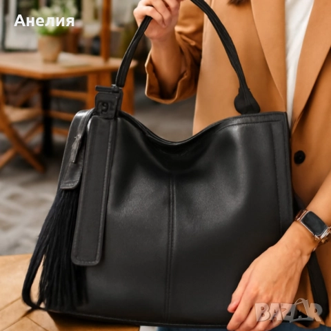 Стилна самска чанта с голям обем, снимка 3 - Чанти - 52486196