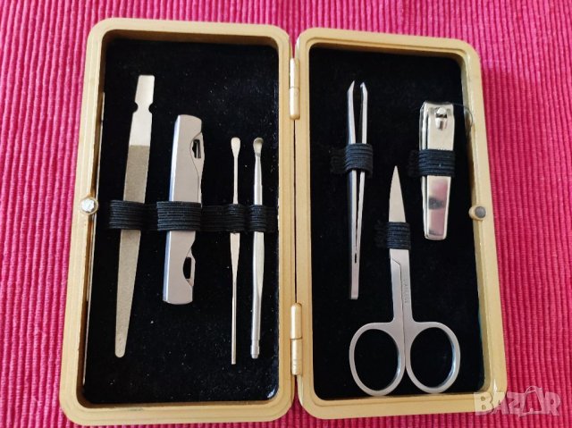 Стар комплект за маникюр, педикюр. , снимка 4 - Продукти за маникюр - 35691411
