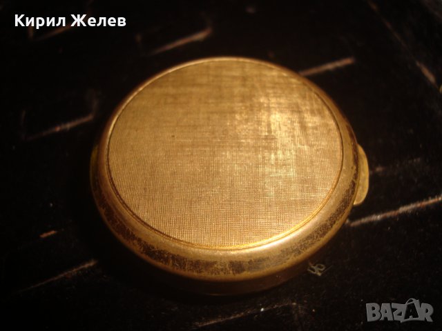 ПОЗЛАТЕНА ВИНТИДЖ СТАРА БРОНЗОВА КУТИЙКА РИСУВАН ЕМАЙЛ ПОРЦЕЛАН АРТ ДЕКО МАЙСТОРСКА РАБОТА 25058  , снимка 4 - Антикварни и старинни предмети - 34479487