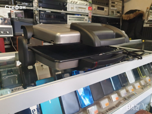 НОВА! Електрическа скара, Severin, 1800W, Термоустойчив капак, Контрол на температурата, Незалепващи, снимка 8 - Скари - 51983295