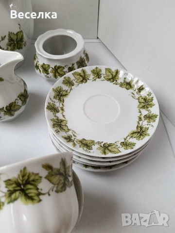 Сервиз за кафе и десерт за 6 човека, Бавария , снимка 9 - Сервизи - 52028864