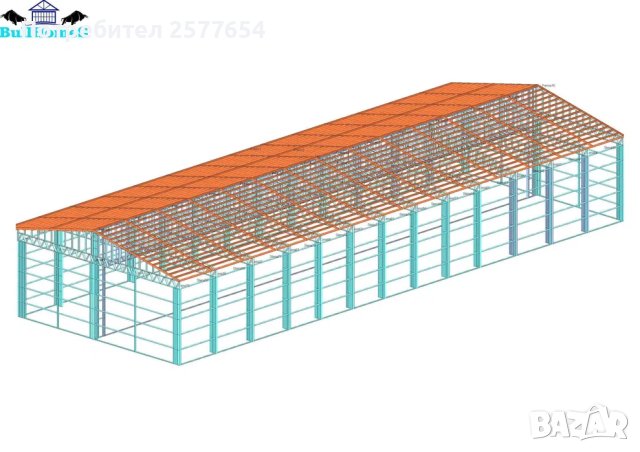 ЛИЗИНГ - Халета, Хале, Магазини, Магазин, Складове 560м2-14м х 40м х 5
