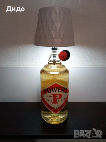 Сензорна LED лампа /бяла/ за бутилка с акумулаторна батерия