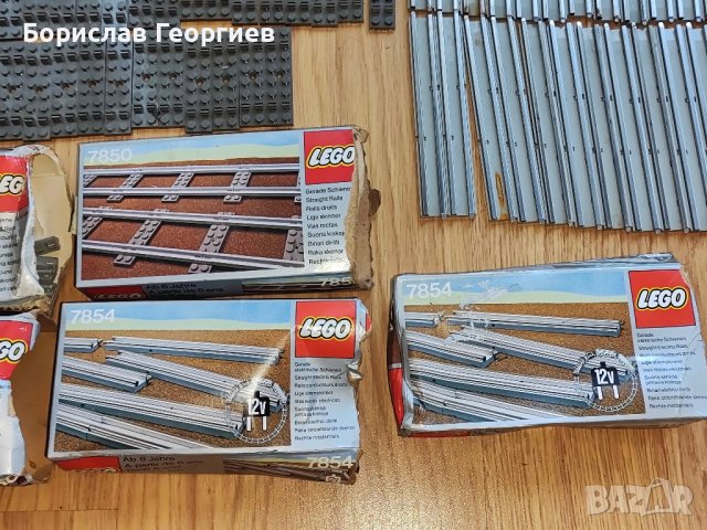 Лего части за комплект 7740 заедно с много релси 1980 г lego, снимка 16 - Конструктори - 42490076