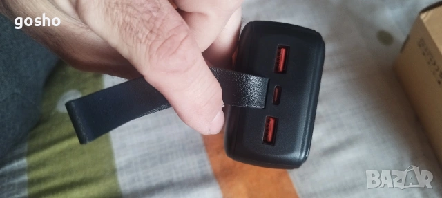 Голяма външна батерия 26800mah USB C Бързо зареждаща се преносима батерия 20W, снимка 4 - Друга електроника - 53867816