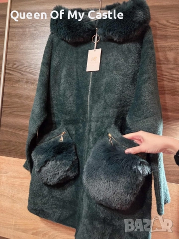 Разкошна жилетка от кашмир и ангора, снимка 2 - Жилетки - 52587292