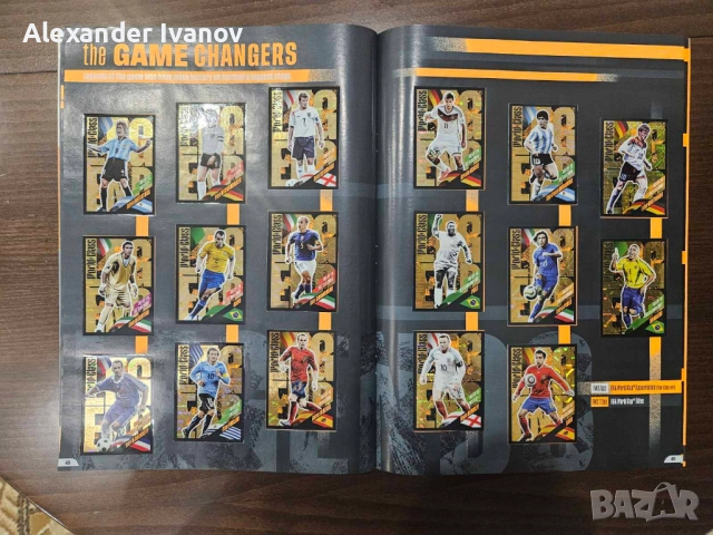 Албум за стикери World Class 2024, 100% Попълнен, в Перфектно състояние!, снимка 2 - Колекции - 51861621