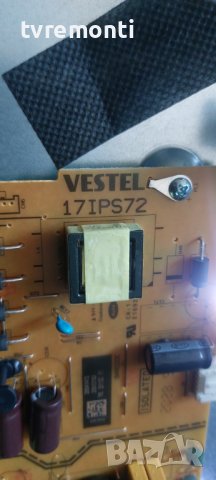 POWER BOARD, 17IPS72,Toshiba 55UA2063DG  for 55 inc DISPLAY VES550QNDS-2D-N41, снимка 2 - Части и Платки - 41823094