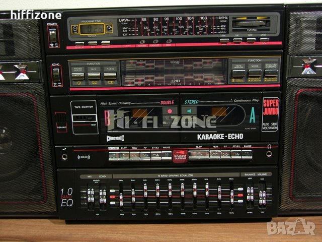 Касетофон Kamosonic ka-1000, снимка 4 - Радиокасетофони, транзистори - 35967738