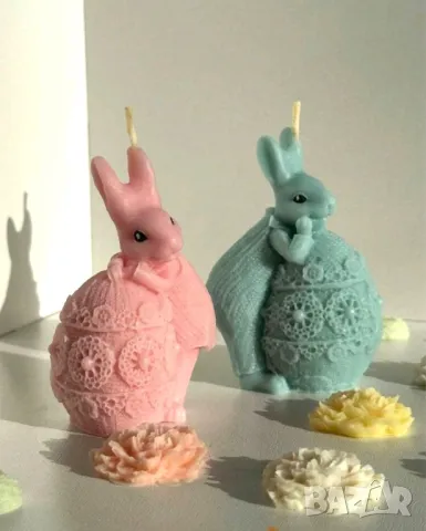 Молд зайче с яйце два вида НАМАЛЕН