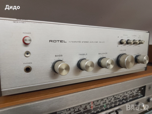 Rotel RA 211 /  Усилвател , снимка 4 - Ресийвъри, усилватели, смесителни пултове - 51813004