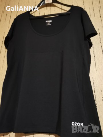 СТРАХОТНА БЛУЗА ЛИКРА МАКСИ РАЗМЕР 2XL, снимка 2 - Тениски - 33801623