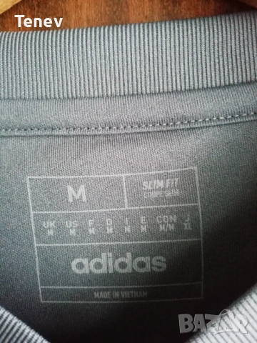 Adidas Tiro 23 Competition Training оригинална сива мъжка тениска фланелка Адидас , снимка 5 - Тениски - 52989079