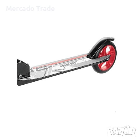 Тротинетка Mercado Trade, Алуминиева, За деца, До 100кг., Черен - Червен, снимка 3 - Скутери и тротинетки - 41393340