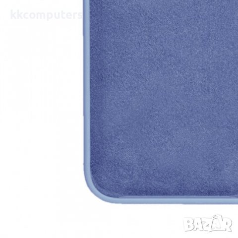 Силиконов кейс Silicone Soft Cover, За iPhone 14 (6.1), Светлосин, снимка 2 - Калъфи, кейсове - 39117827