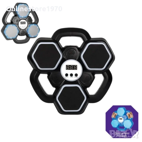 Детска тренировъчна боксова мишена с музика -20% Коледнао намаление, снимка 3 - Електрически играчки - 52828414