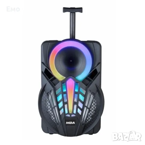 Промоция: Караоке тонколона с Bluetooth NDR-P08 8 инча'' и микрофон, снимка 7 - Bluetooth тонколони - 47830543