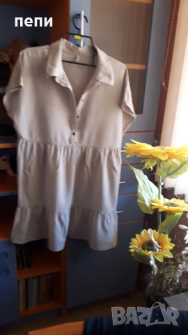 Уникална рокля от лен-42 размер