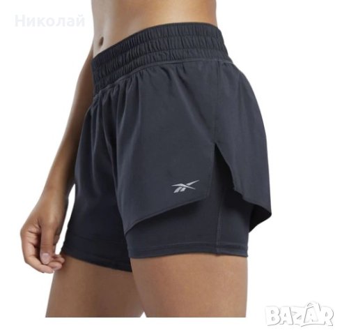 Reebok Women Running 2в1 шорти, снимка 7 - Къси панталони и бермуди - 41778287