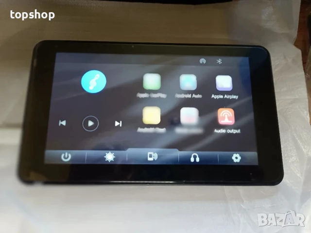 НОВ плейър Hikity 7" безжичен Carplay & Android. Aux букса, TF Card, Type C, DVR, Bluetooth, FM, GP, снимка 9 - Аксесоари и консумативи - 50501893