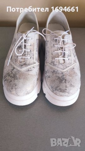 Дамски обувки от естествена кожа, снимка 1 - Дамски ежедневни обувки - 42108091