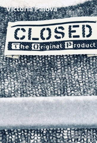 LUXURY пуловер CLOSED THE ORIGINAL PRODUCT , снимка 8 - Блузи с дълъг ръкав и пуловери - 52104841