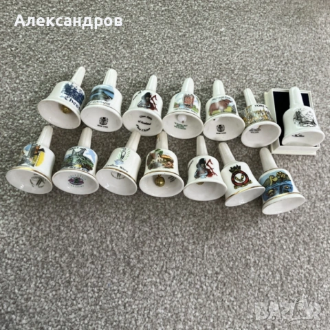 Класически камбанки от костен порцелан